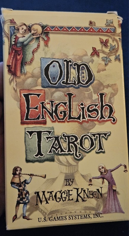 Old English Tarot Card Deck by Maggie Kneen, U.S. Games Systems Inc. Booklet