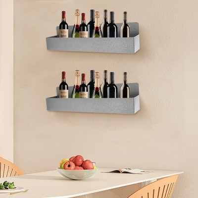 2 pcs Speed Rail - Stainless Steel Liquor Bottle Bar Rack 22'' Wall Mount Rack