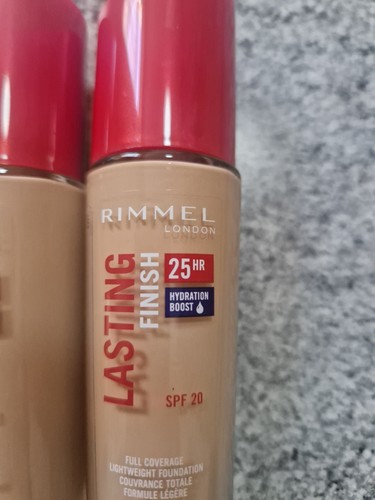 2 x GOLDEN BEIGE RIMMEL LONDON LASTING FINISH 25HR 30ML - Picture 4 of 7