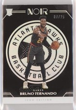 2019 Panini Noir Rookies Icon Edition Holo Silver 7/25 Bruno Fernando #193 9ih