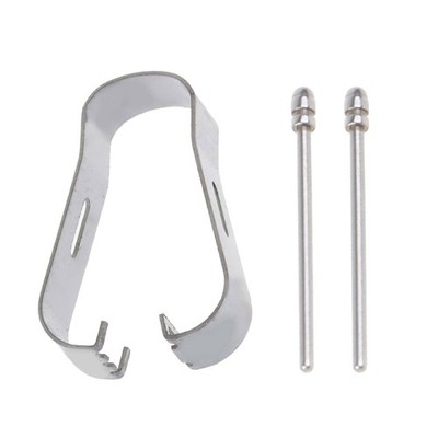 2Pcs Metal Round Tip Pen Refills with Handys Clip for Remarkable Scribe Write