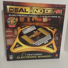 2006 Deal Or No Deal Electronic Tabletop Game Rotating Board Tested/Works!