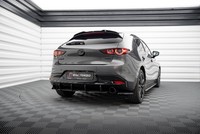 Maxton Design Diffusor Flaps Passend FüR Mazda 3 Mk4 Schwarz Hochglanz
