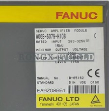 FANUC servo Drive A06B-6117-H108 new