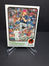 2022 Topps Heritage #113 Mason Thompson Rookie Washington Nationals RC
