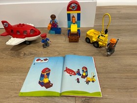 Lego Duplo Airport 10590 Airplane Luggage Pilot - Complete