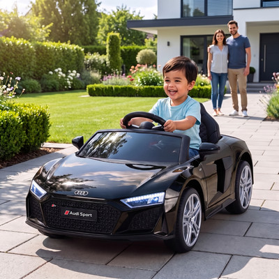 Kinder Elektroauto Audi R8 Spyder Kinderfahrzeug Kinderauto mit Fernbedienung
