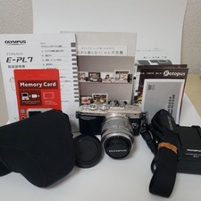 Olympus PEN E-PL7 Mirrorless Digital Camera Silver Working JP
