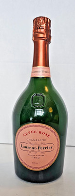 Laurent-Perrier Cuvee Rose Champagne EMPTY Promotional Display Bottle - SEALED