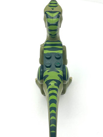 Velociraptor olive & dark green Dino Lego Dinosaur Raptor Chase 5884