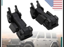 Set Of 2 Hood Catch Bracket Latch For 2007-2016 Jeep Wrangler 3.6l 55395653a Set Of 2 Hood Catch Bracket Latch For 2007-2016 Jeep Wrangler 3.6l 55395653a