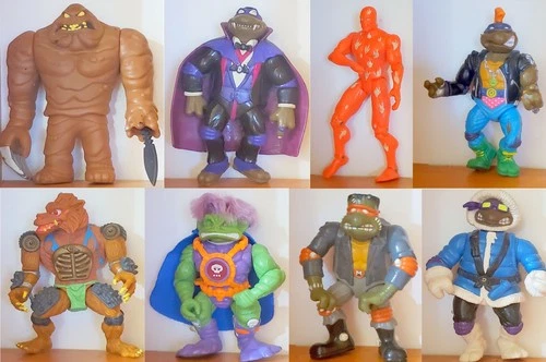 Vintage Action Figures - Ninja Turtles, Etc - Build a Collection #1