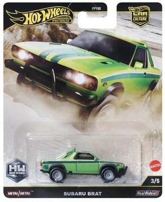 スバル　brat セット HOT WHEELS SUBARU BRAT OFF ROAD CAR CULTURE PREMIUM | eBay