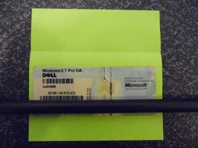 Win 7 Professional OEM Product Key