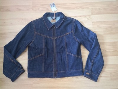 Nudie Jeans Women, Jeansjacke Jacke Britta Denim Zip Jacket Dry Streaky Blue S