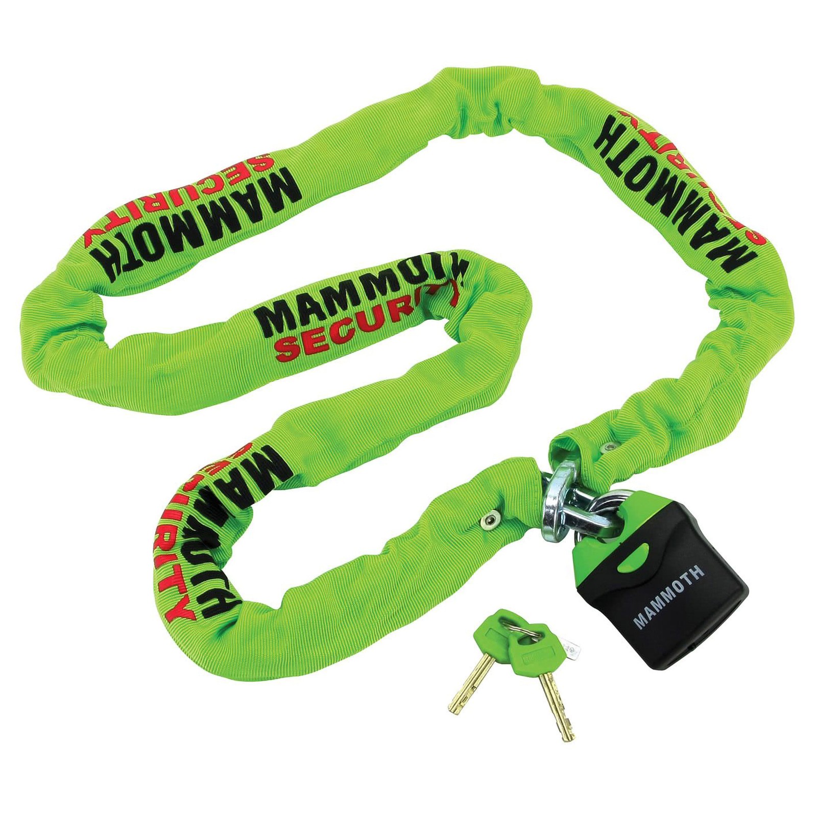 Mammoth 1.8M Security Lock And 10Mm Square Link Chain (Hardened Steel) - Image 12