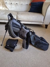 CALLAWAY Sunday/Pencil Carry Stand Golf Bag Dual Carry Harness /Rainhood Superb.