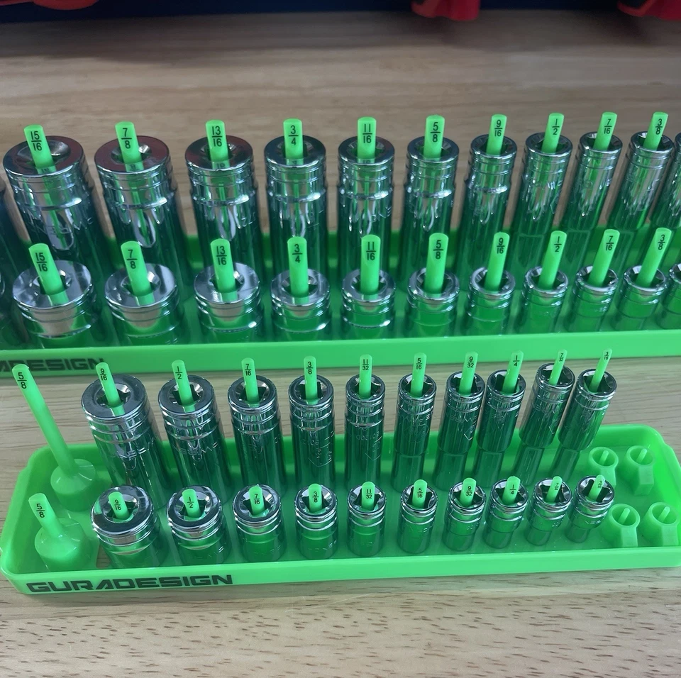 GearWrench 3/8" & 1/4” Dr SAE 6pt Shallow Deep Sockets 80303 80305 80553 80555 - Image 3 of 4