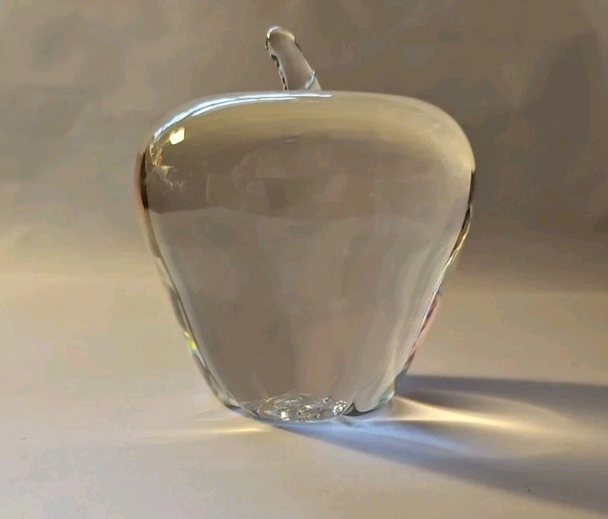 Steuben Crystal Apple for sale | eBay