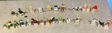 EB. - HANTEL PEWTER MINIATURE ALPHABET BLOCKS AND FIGURES - YOU CHOOSE
