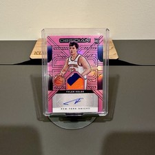 2024-25 Obsidian Tyler Kolek RC Rookie RPA Auto Patch Pink Flood /49 SP SSP Rare