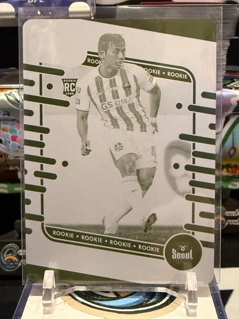 2025 Panini Absolute K League Do-Yun Hwang SSP Printing Plate 1/1 TZ