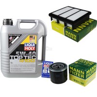 Mann Inspektionspaket Liqui Moly 5W-40 FüR Hyundai I30 1.4 1.6 2.0 KIA Cee'd