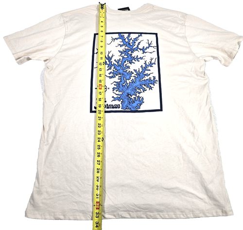 Lake Norman T Shirt Size XXL NC Tan Where I'm From Lake Life USA Made New - Picture 11 of 12