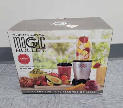 The Original Magic Bullet High Speed Blender Mixer 11 piece set  NEW IN BOX