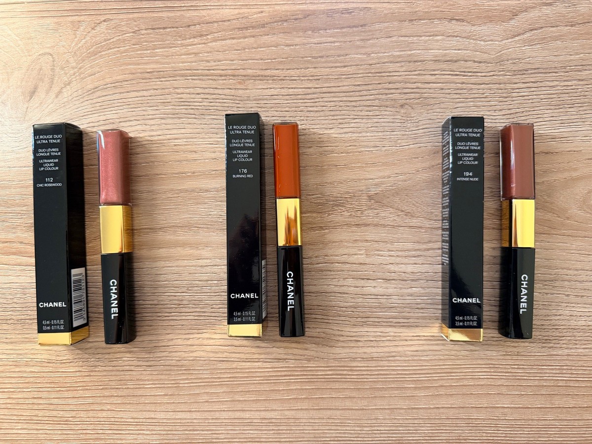 Chanel Le Rouge Duo Ultra Tenue - Shades 112 / 176 / 194 - BNIB