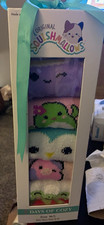 Squishmallows 7 Pairs Unisex Kids Crew Socks Multicolor Novelty Cartoon