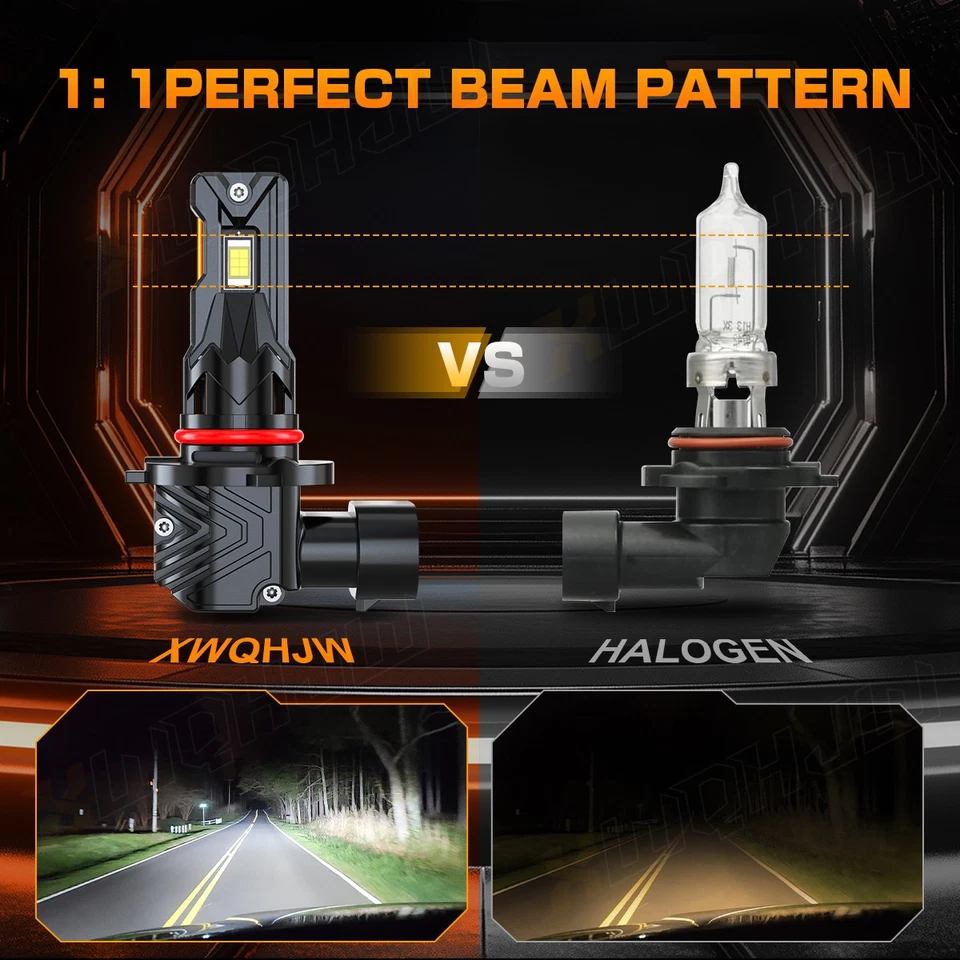 2x 9005 LED Bulb 12v 65w Hb3 Headlight Bulbs For Lexus LS600h 2008-2012 - Image 2 of 4