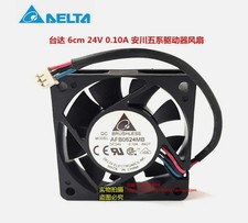Delta AFB0624MB 6015 6CM 24V 0.10A 3-wire double ball inverter cooling fan