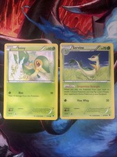 Snivy Fates Collide 5/124 & Servine 6/124 Pokémon TCG - LP