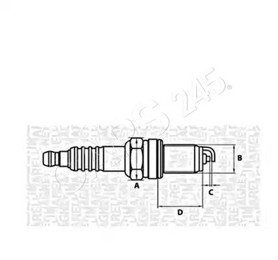 x4 Stk Zündkerze Für DUCATI HARLEY-DAVIDSON MC BMW KTM FIAT CAGIVA 600 46144731