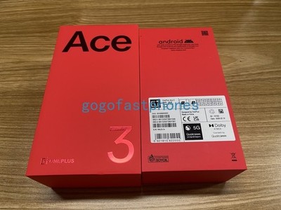 Unlocked OnePlus Ace 3 (12R) 5G 256/512GB Dual SIM Android Googleplay Phone