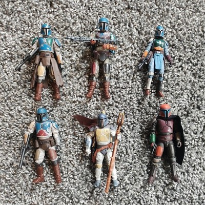 Hasbro Vintage Collection Star Wars: The Mandalorian 3.75  Action Figure LOT 6 