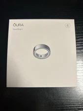 OURA Ring Gen 4 - Silver - Size 6 - BRAND NEW SEALED IN BOX