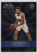 2021-22 Wild Card Alumination Black Chase 33/250 Pete Nance #ABC-66 11ur