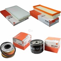 Mahle Kraftstofffilter KX 79D Innenraum LA 33 Luft LX 704/1 ÖLfilter OC 727