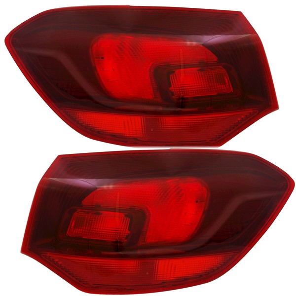RüCkleuchten Set FüR Opel Astra J Kombi Smoke Dunkelrot Heckleuchten RüCklichter-image