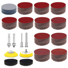 244PCS Sanding Discs Pad Variety Kit for Drill Grinder Rotary Tools Attachment w