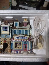 Lemax Plymouth Corners Arline's Pie Shop Village Collezione Porcellana 2002 Mint