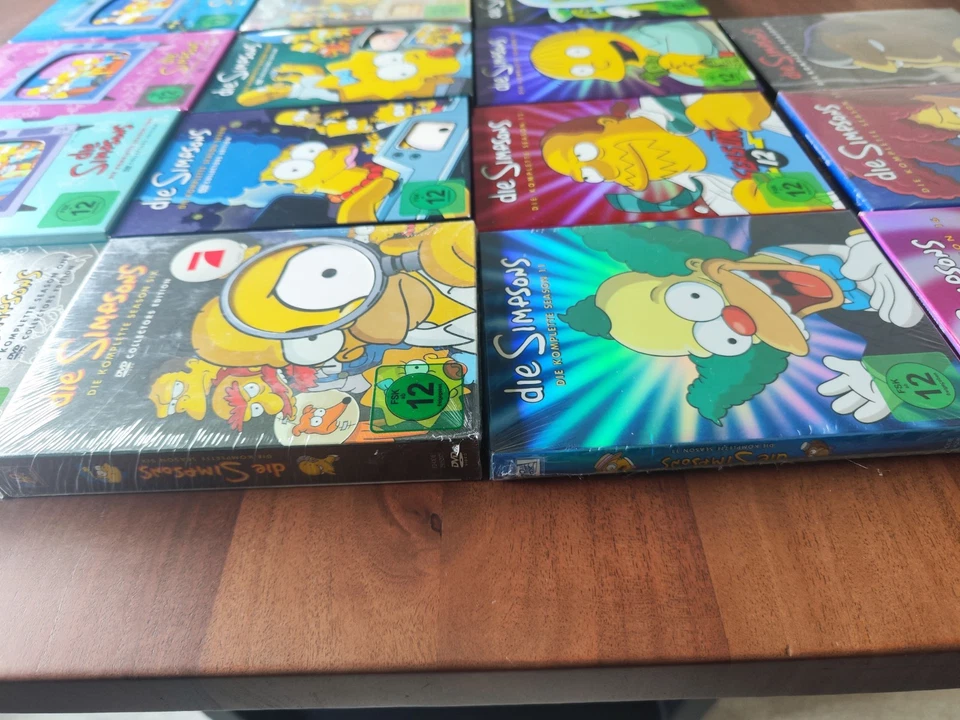 Die Simpsons DVDs Staffel 1-18 & 20 ( Teilweise OVP) - Bild 3 von 4
