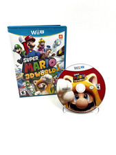 Super Mario 3D World (Nintendo Wii U, 2013) No Manual - Tested - Excellent