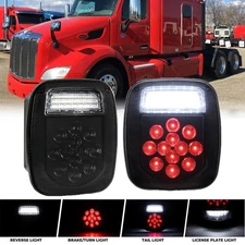 Universal 39 LED Truck Trailer Lorry Stop Brake Tail Lights Reverse for Kenworth