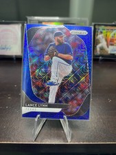 2020 Panini Prizm - Tier II Lance Lynn #127 Blue Mojo Prizm 165/175