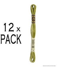 12x DMC Embroidery thread Mouline Special 117MC -94, 6 stranded, 8m