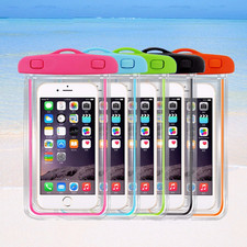 Funda Impermeable Bolsa Brilla en la Oscuridad para Samsung Galaxy y iPhone 16