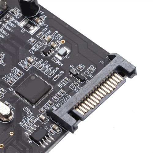 PCIE Expansion Card USB3.0 5Gbps HighDpeed Transmission TwoPort Desktop - Photo 6/8